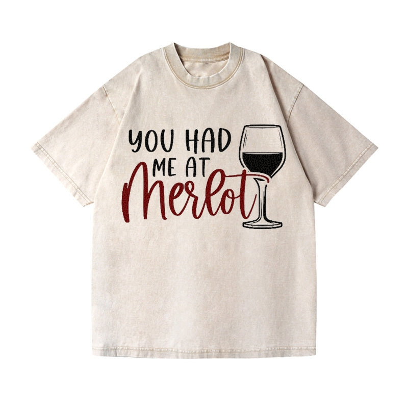 you had me at merlot Hat