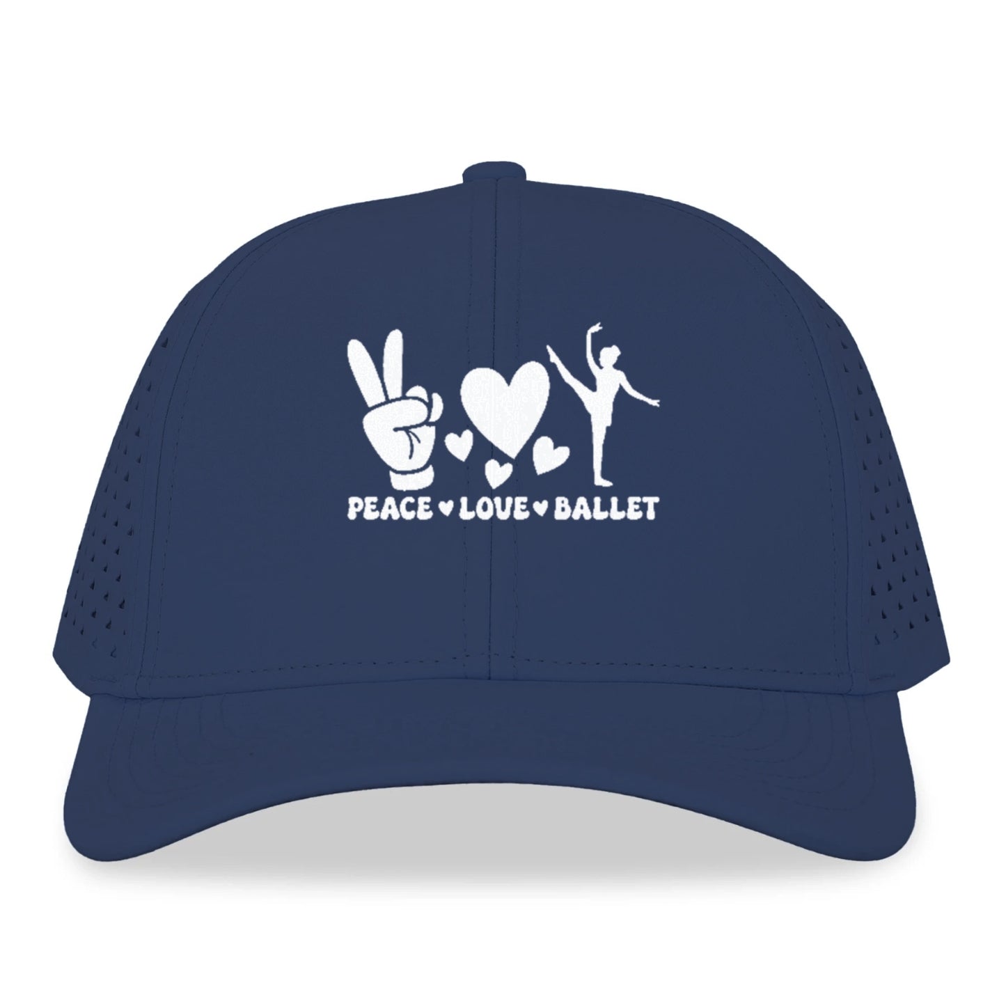 peace love ballet Hat