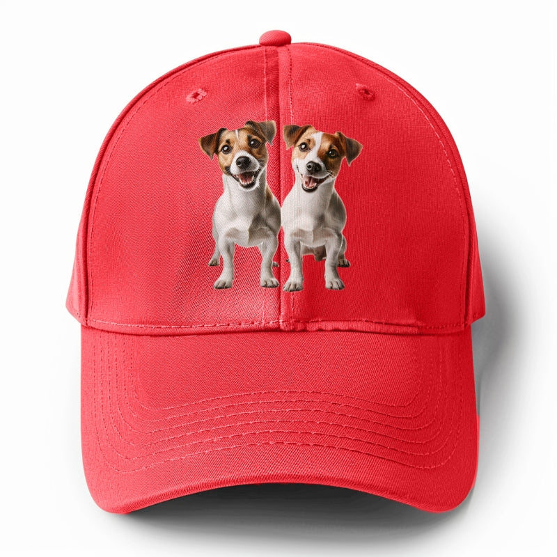 two jack russels Hat