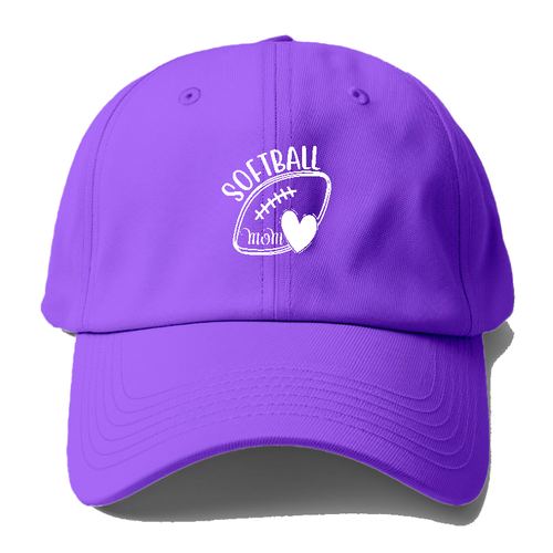 Softball Mom Baseball Cap