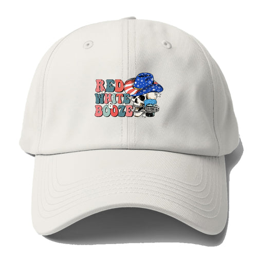 Red White And Booze Baseball Cap