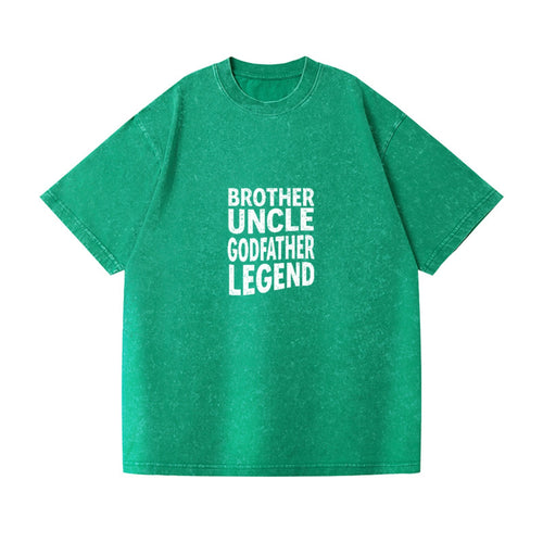 Brother Uncle Godfather Legend Vintage T-shirt