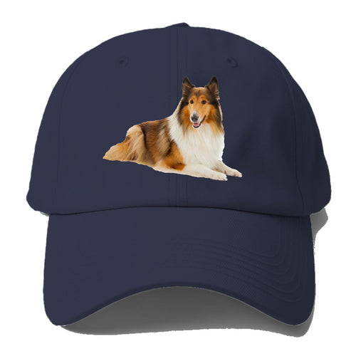 Rough Collie Baseball Cap