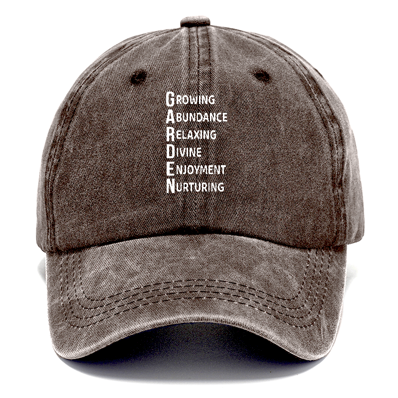 garden words Hat