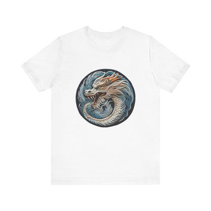 Camiseta de manga corta Dragon Zodiac Unisex Jersey