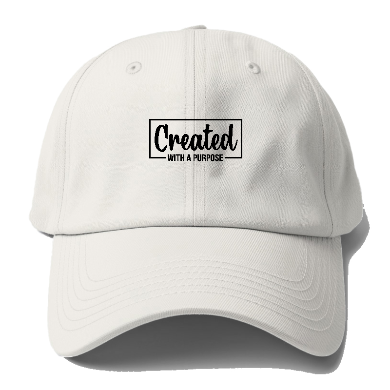 created with a purpose Hat