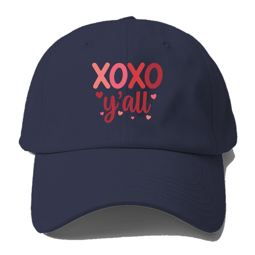Xoxo Y'all Baseball Cap For Big Heads