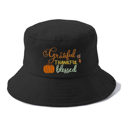 Grateful Thankful Blessed Hat