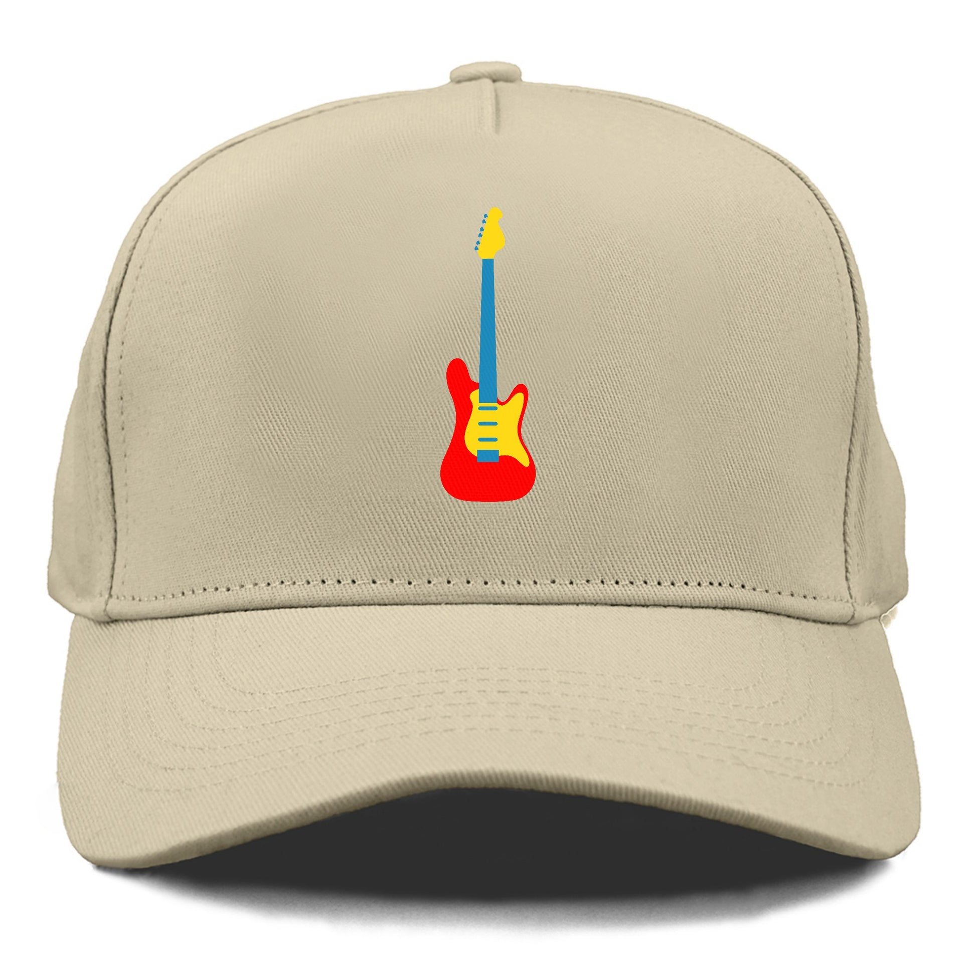 Retro 80s Guitar Red Hat