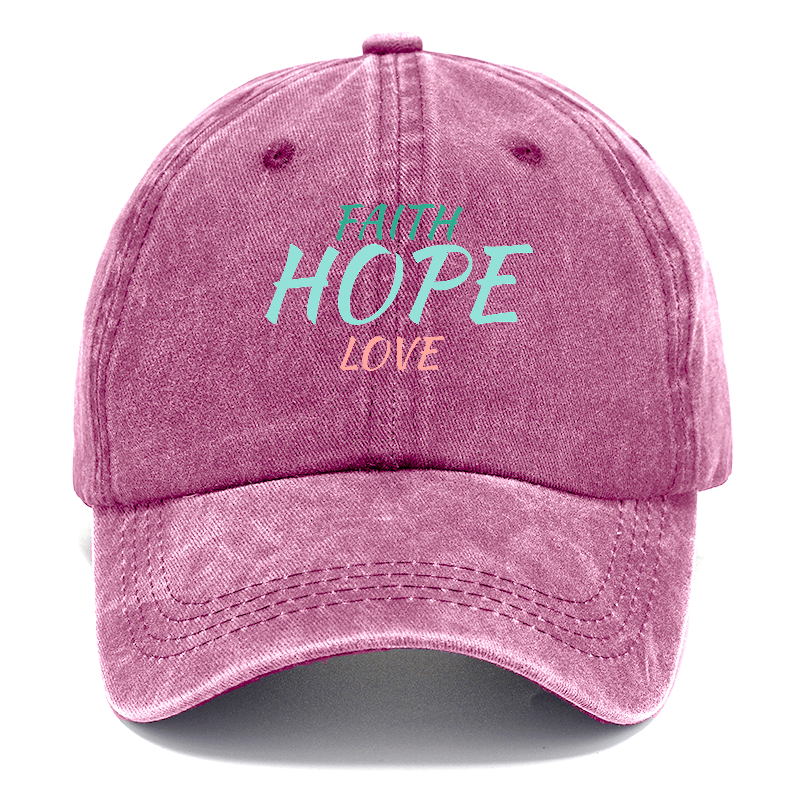 faith hope love Hat