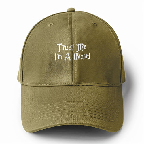 Trust Me Im A Wizard Solid Color Baseball Cap