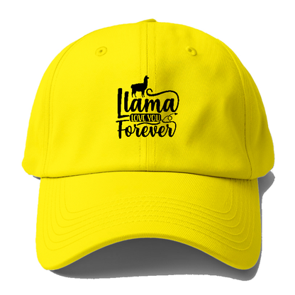 Llama love you forever 2 Hat