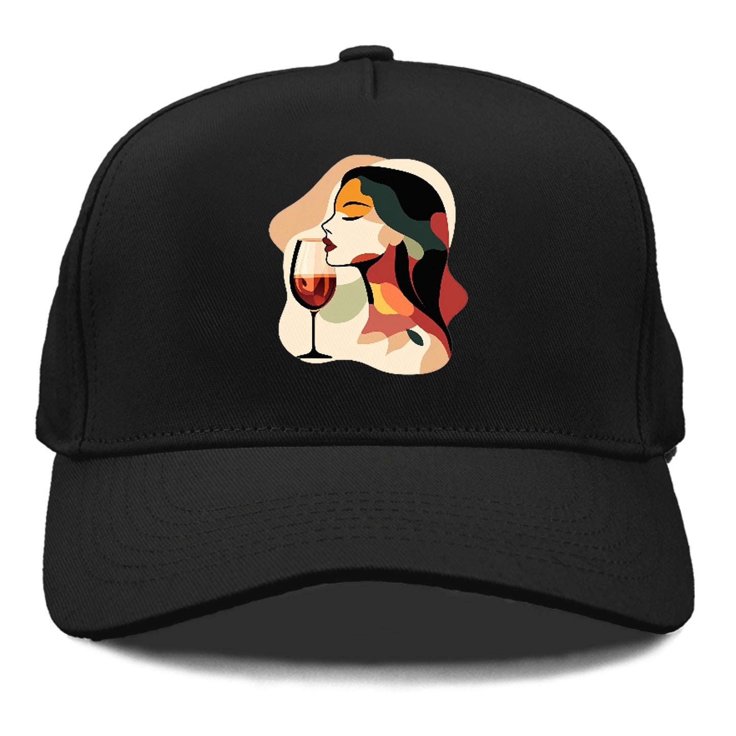 Abstract Wine Savor Hat