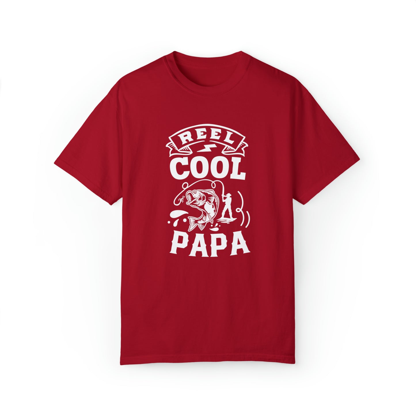 Reel Cool Papa: Fishing-Inspired Stylish T-Shirt for Dads