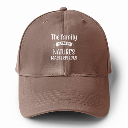 The family is one of nature s masterpieces Hat