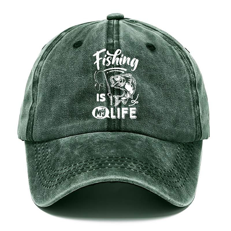 Fishing is my life Hat