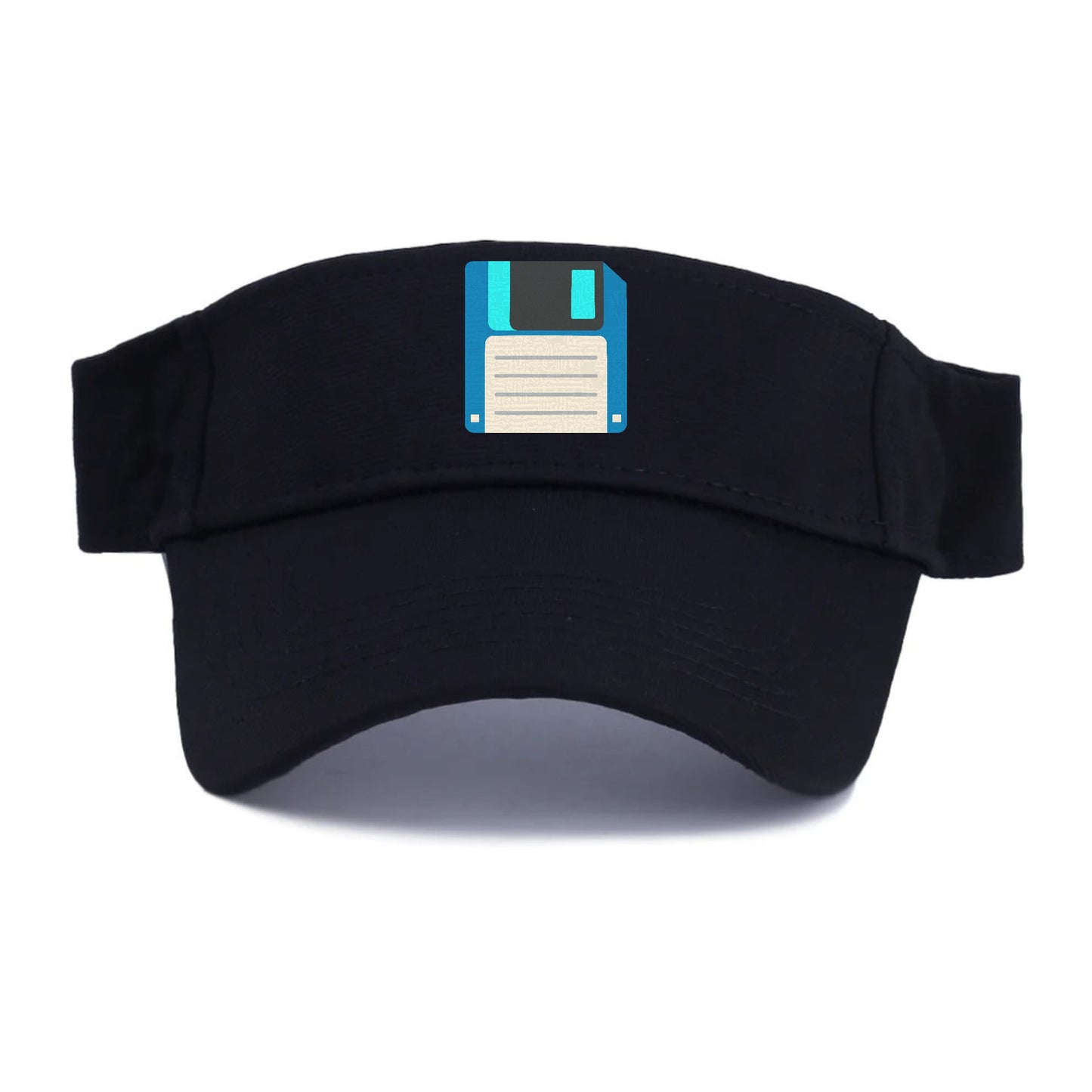 Retro 80s Floppy Disk Blue Hat