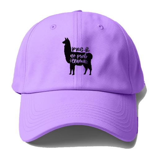 Prek No Prob Llama Baseball Cap For Big Heads