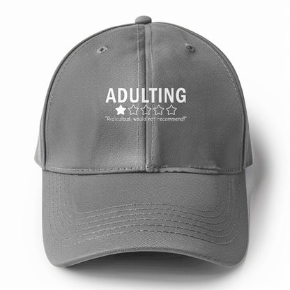 adult would not recommend Hat