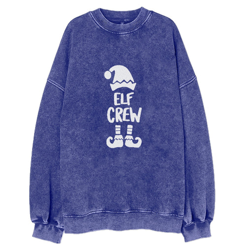 Elf Crew Vintage Sweatshirt