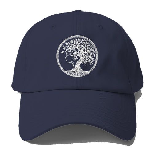 Intertwined Existence The Tree Of Life Baseball Cap For Big Heads