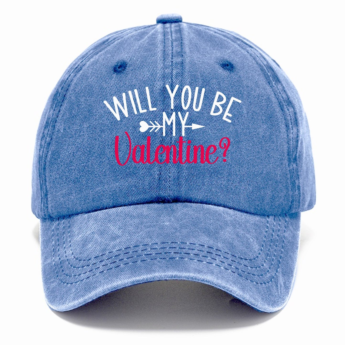 will you be my valentine Hat