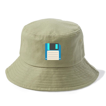 Retro 80s Floppy Disk Blue Hat