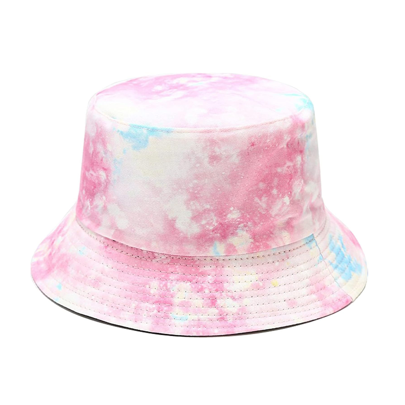 Pandaize Sombrero de cubo reversible con estampado unisex de doble cara 