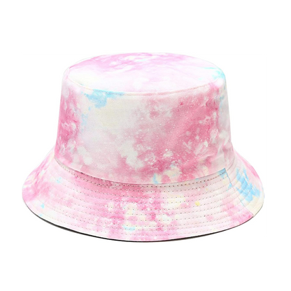 Pandaize Sombrero de cubo reversible con estampado unisex de doble cara 