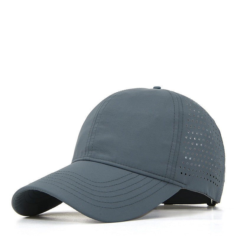 Pandaize Gorra de béisbol unisex de secado rápido con malla, gorra de protección solar de verano de nailon