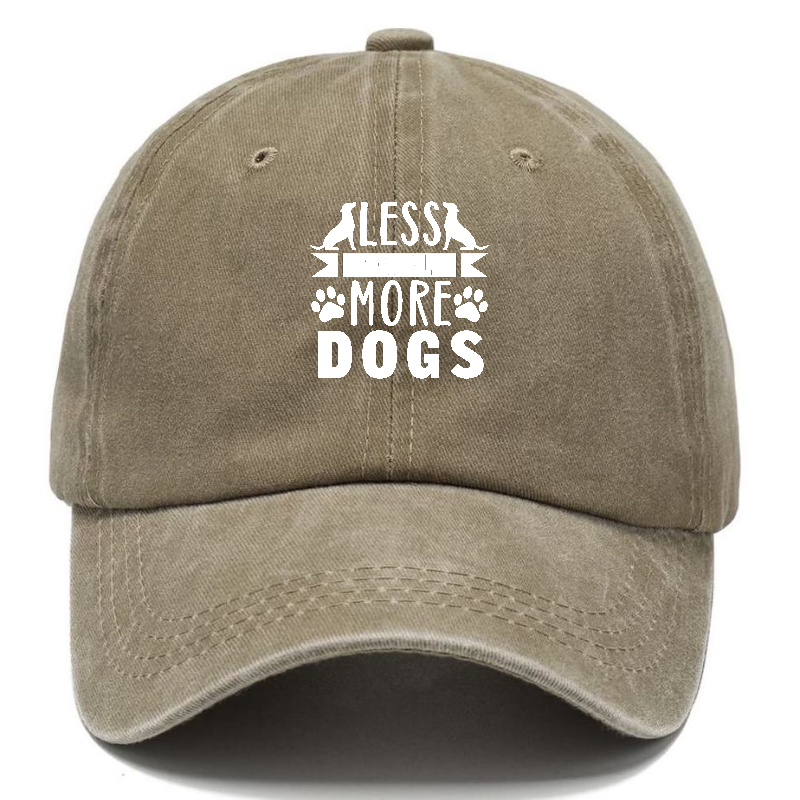 Less people more dogs Hat