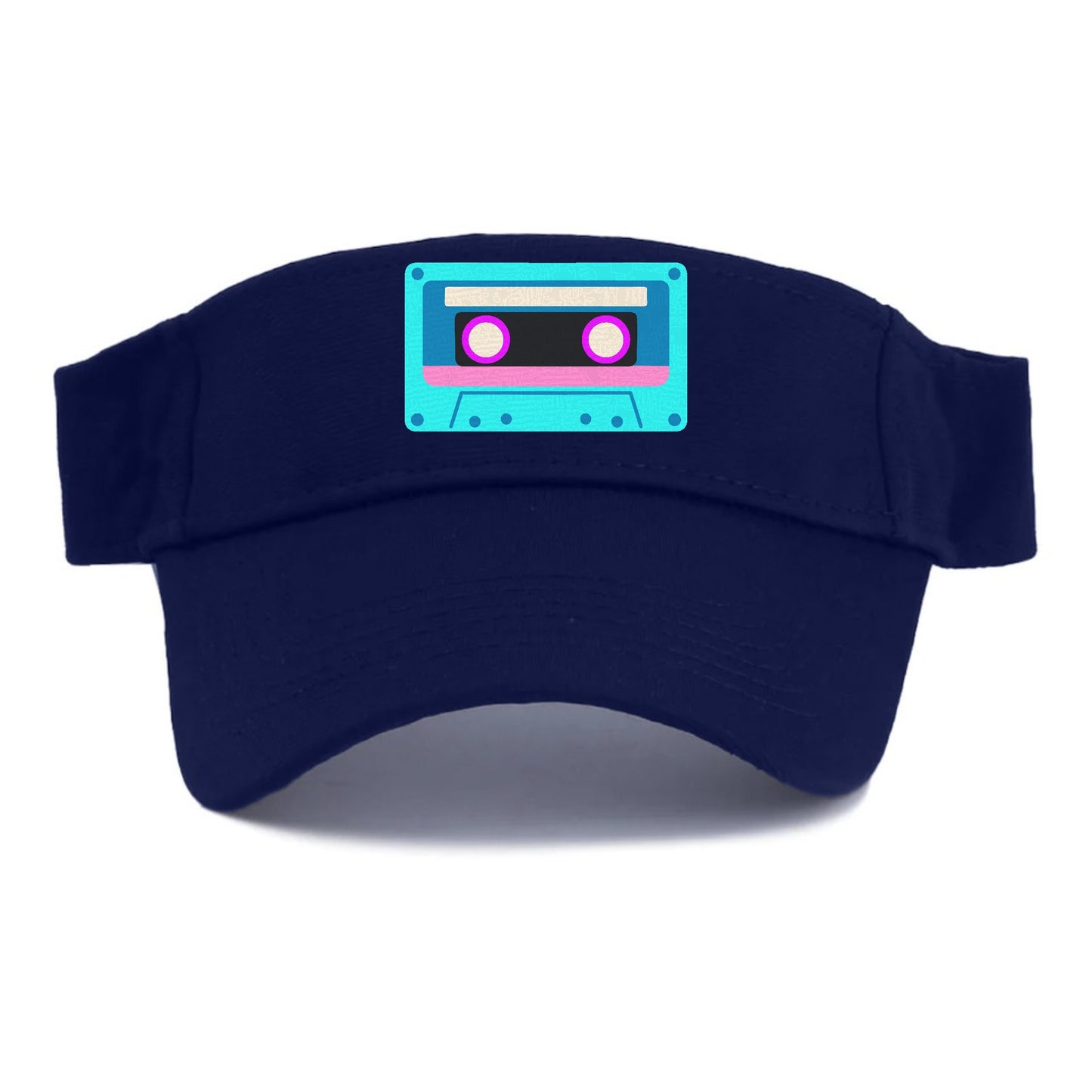 Retro 80s Cassette Blue Hat