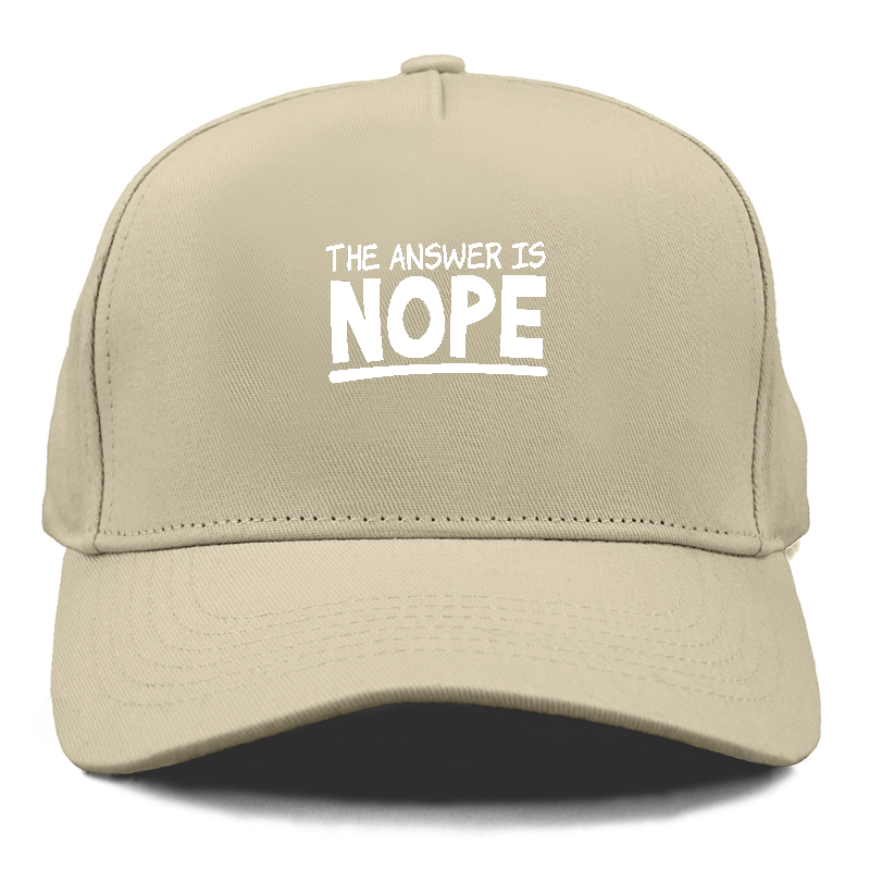 the answer is nope Hat