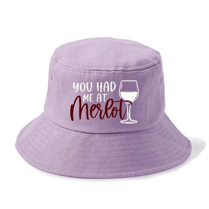 you had me at merlot Hat