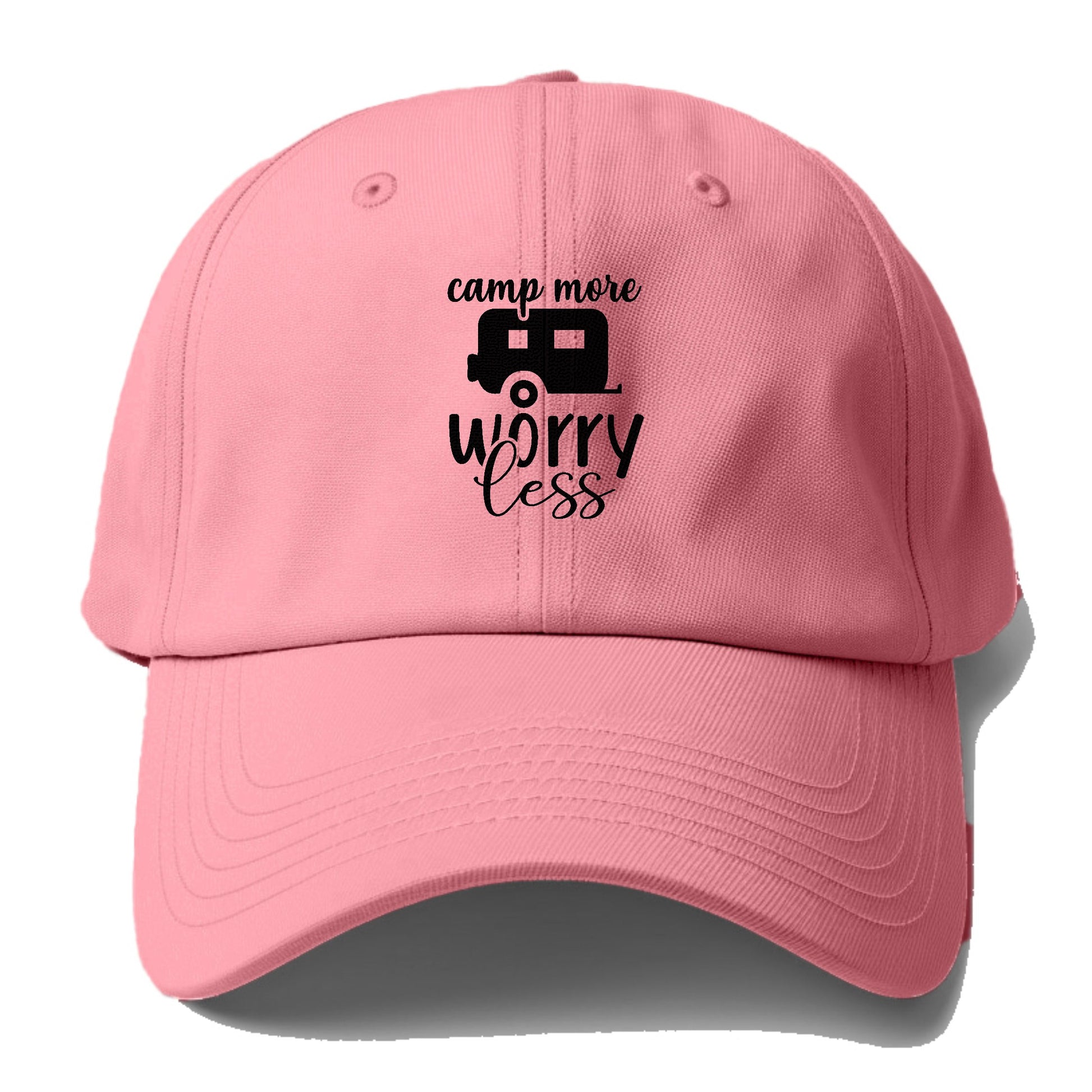 Camp more worry less Hat