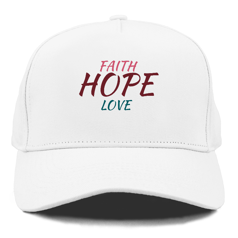 faith hope love Hat