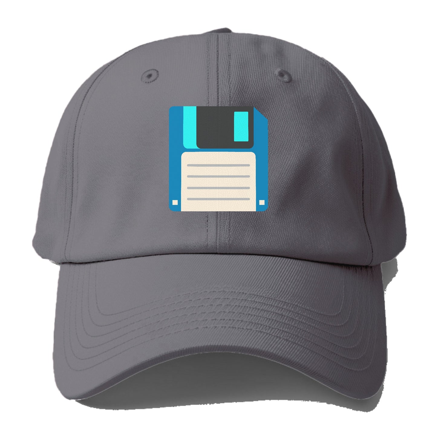 Retro 80s Floppy Disk Blue Hat