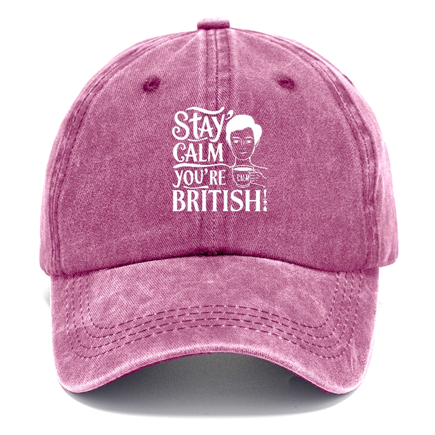 stay calm you're british Hat