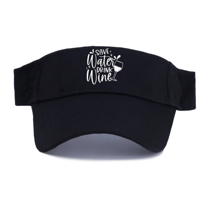 save water drink wine Hat