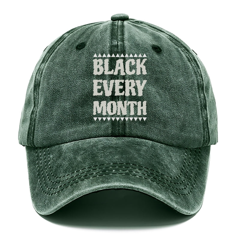 Black Every Month Hat