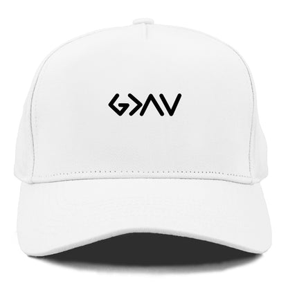 God is greater than the highs and lows Hat