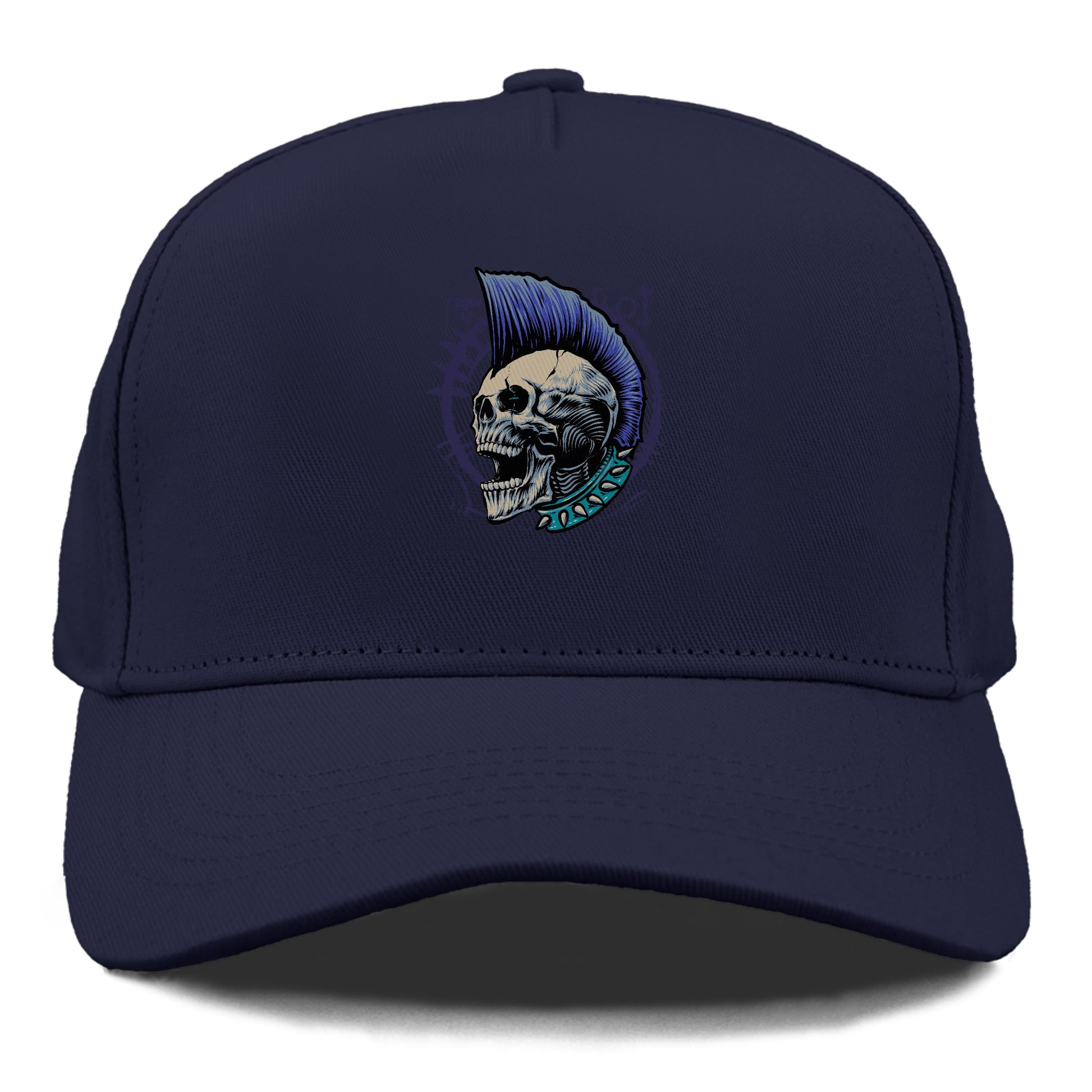 Scream punk skull head Hat