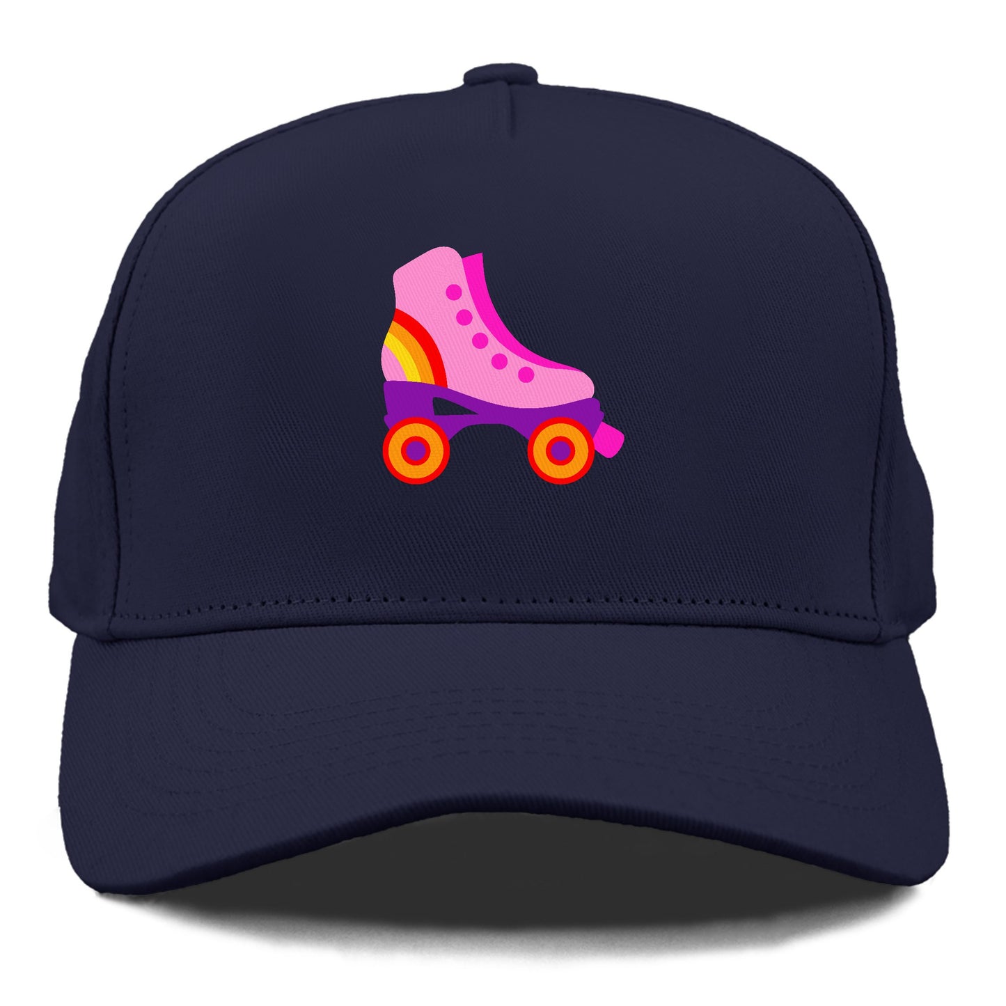 Retro 80s Roller Skate Pink Hat