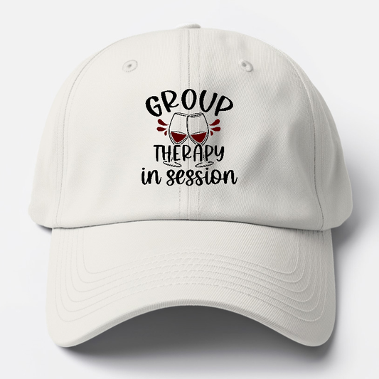 group therapy in session Hat