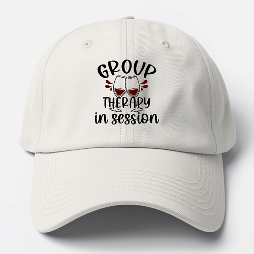 Group Therapy In Session Baseball Cap