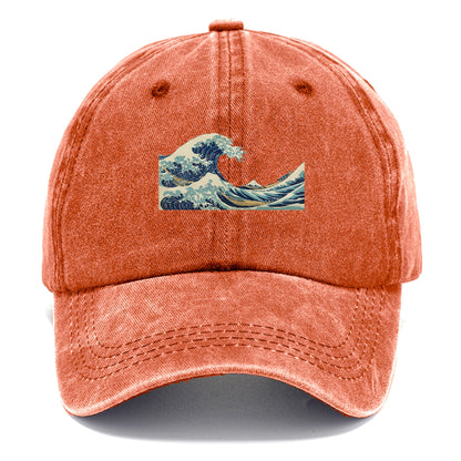 the great wave off kanagawa Hat