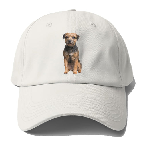 Border Terrier Baseball Cap For Big Heads