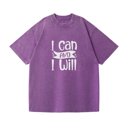 I Can And I Will Vintage T-shirt