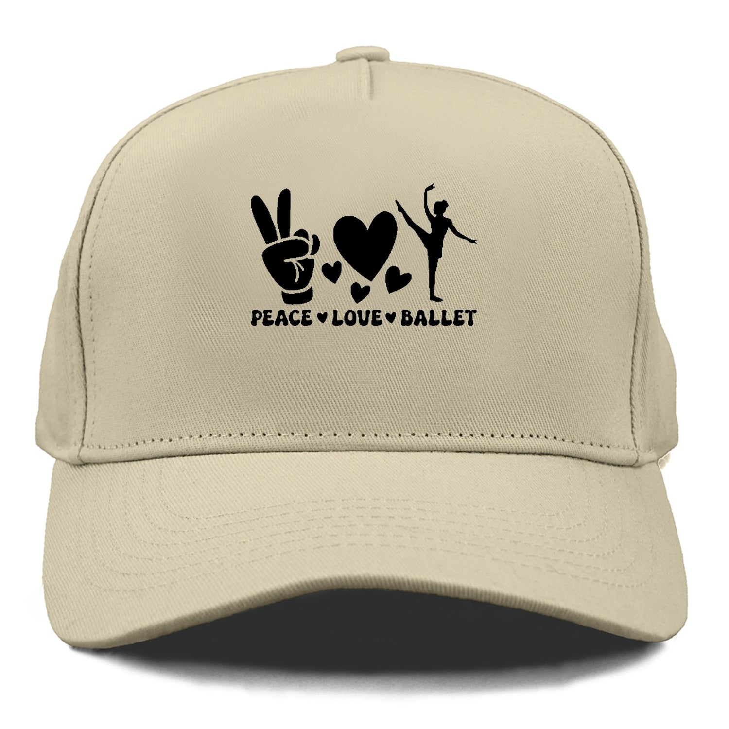 peace love ballet Hat