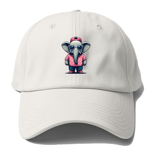 Bored Elephant 4 Baseball Cap For Big Heads